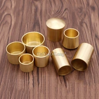 new 4pcs brass round furniture feet cover chair sofa table cabinet leg feet protector cover tube cup furniture leg ferrules