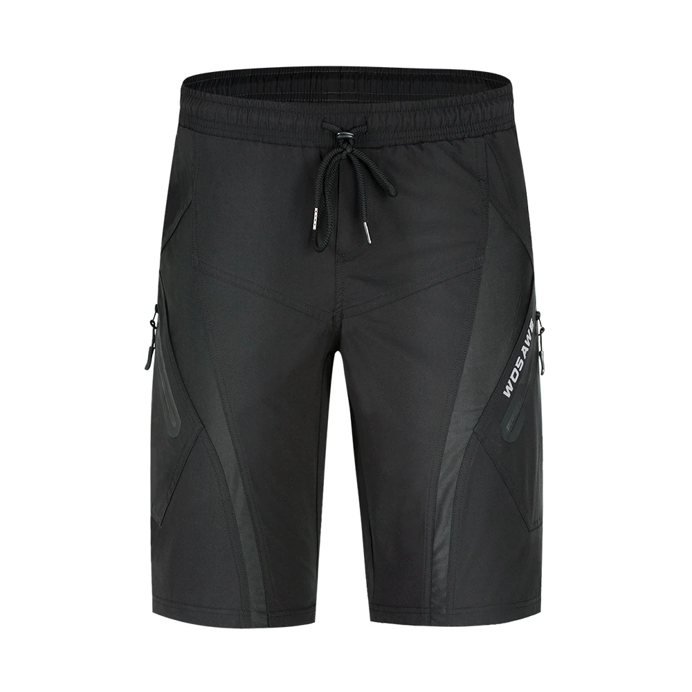 Мужские мотоциклетные шорты WOSAWE повседневные спортивные с карманами для бега