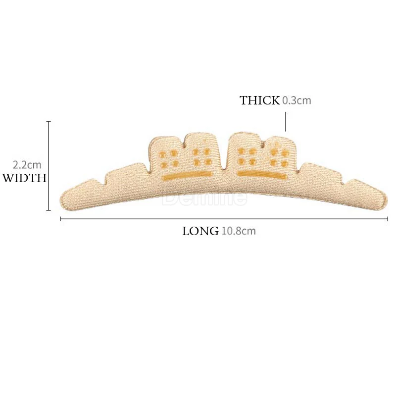 

Anti-slip Shoes Inserts Silicone Gel Insoles for Women Shoes Filler Sandals High Heels Forefoot Pad Shoe Heel Protector Cushion