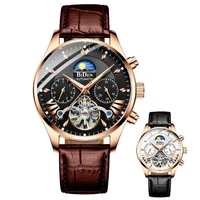 high end biden mens watch stainless steel band multifunctional waterproof mechanical watch mens watch