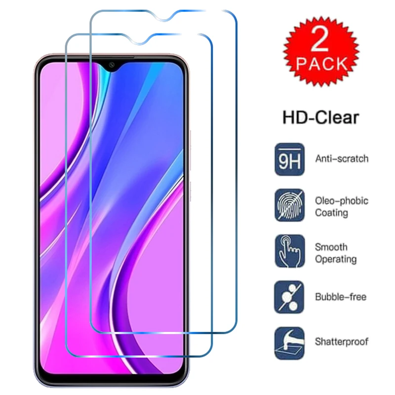 2 шт. полное покрытие для Xiaomi Redmi 9C 9 9A T стеклянный протектор экрана Xiomi Xiami Redmy A C A9 C9