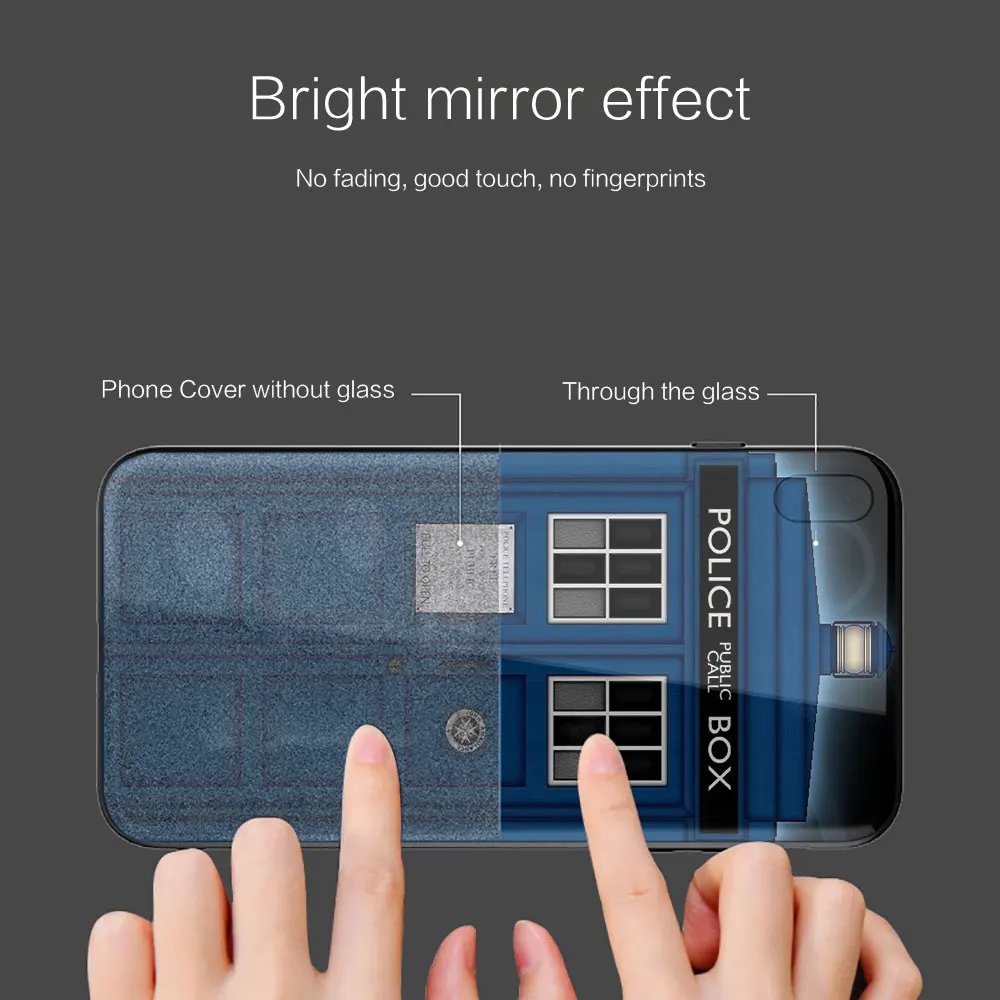 Nayida Мягкий силиконовый чехол с цветочным рисунком TARDIS Tardis Doctor Who для Huawei Honor 30 20 10