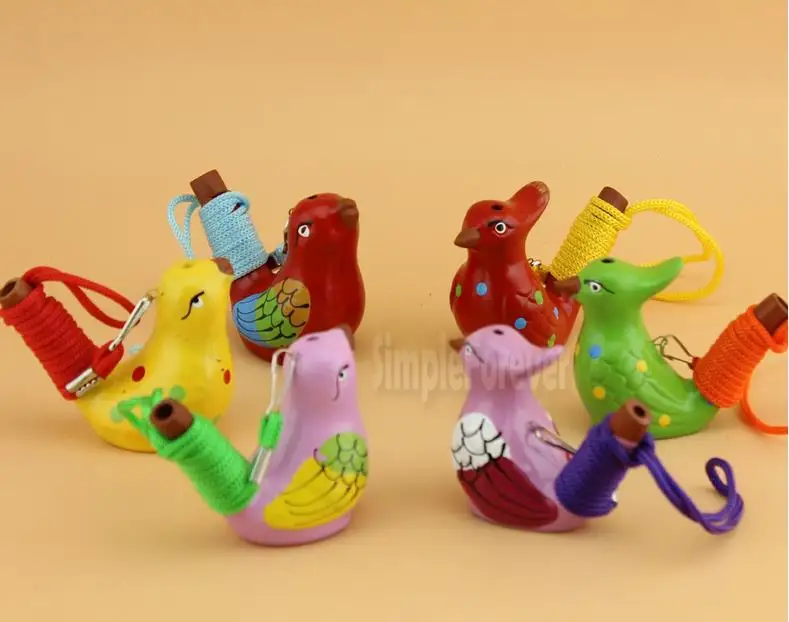 240 шт./лот оптовая продажа керамический свисток ручной работы в винтажном стиле с