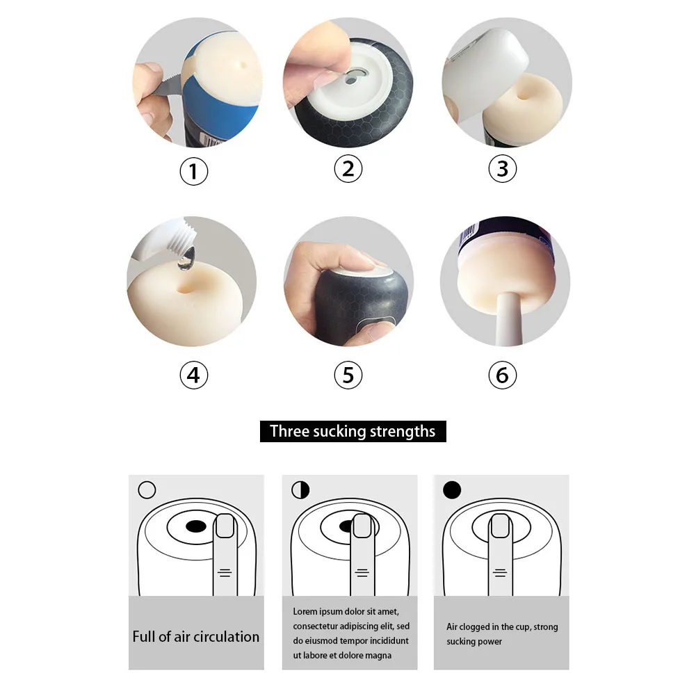 Чашка для мастурбации секс-игрушки мужчин Мужской мастурбатор Реалистичная