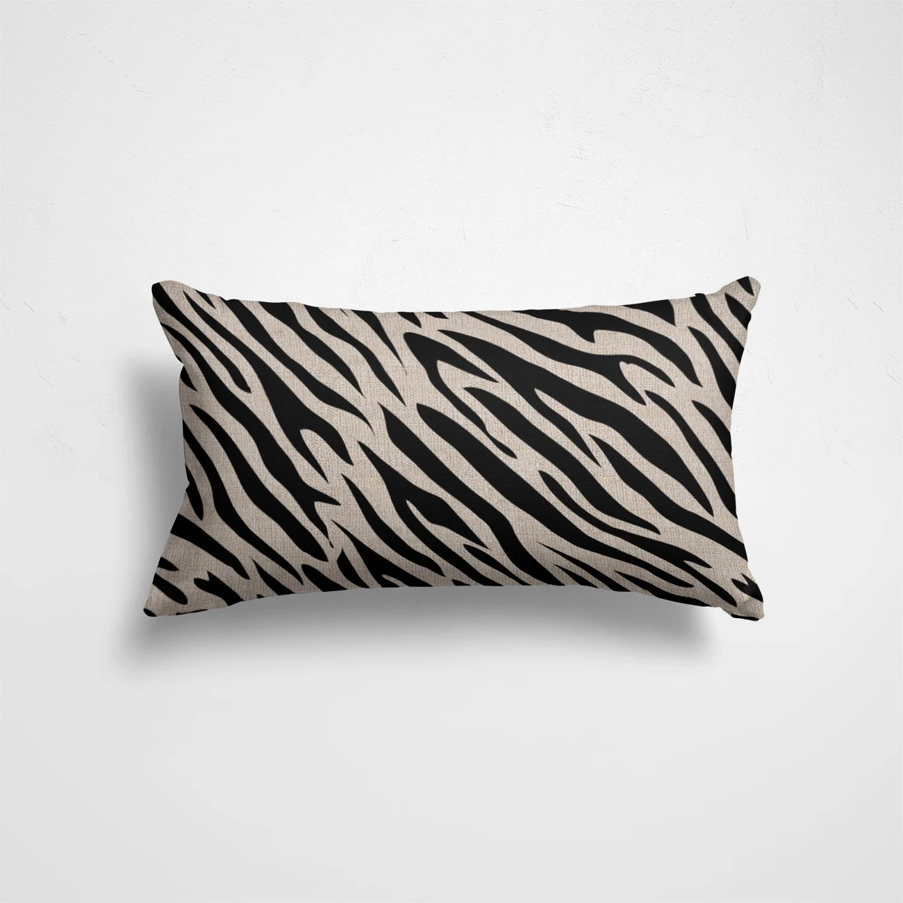 

Льняной чехол для подушки с животным принтом