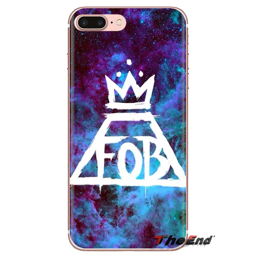 For iPhone XS Max XR X 4 4S 5 5S 5C SE 6 6S 7 8 Plus Samsung Galaxy J1 J3 J5 J7 A3 A5 fashion Fall Out Boy bands logo Phone Case |