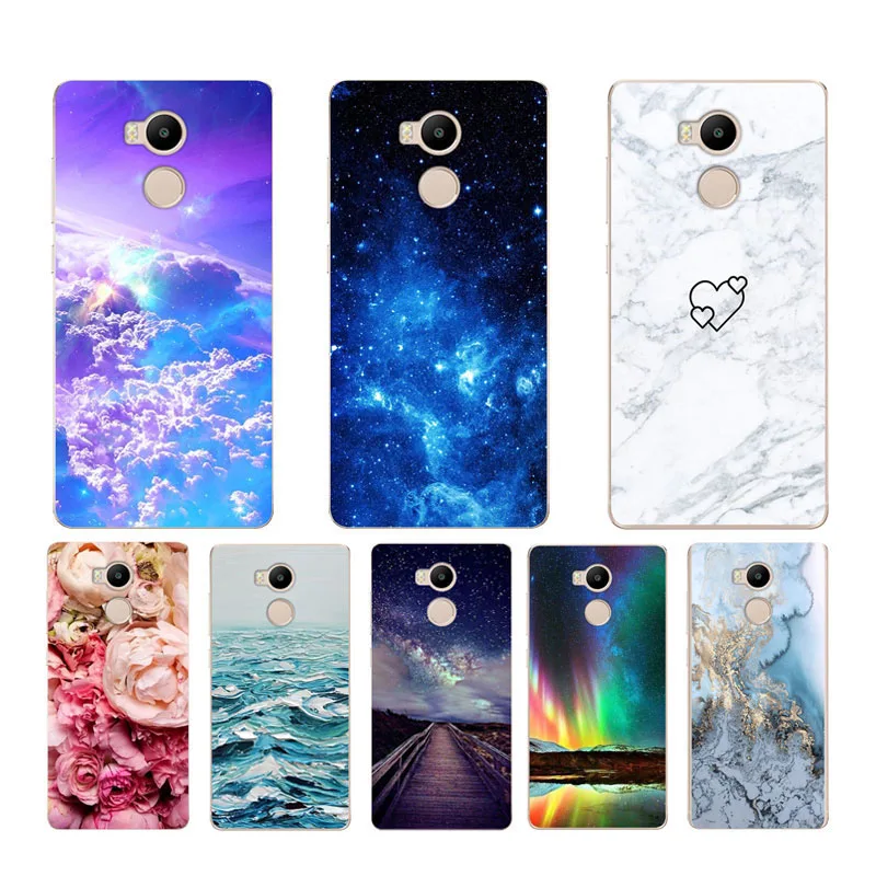CROWNPRO чехол для телефона для Xiaomi Redmi 4 PRO 32GB Fundas Мягкий силиконовый чехол 5," для Xiaomi Redmi 4 PRO Prime TPU задняя защита