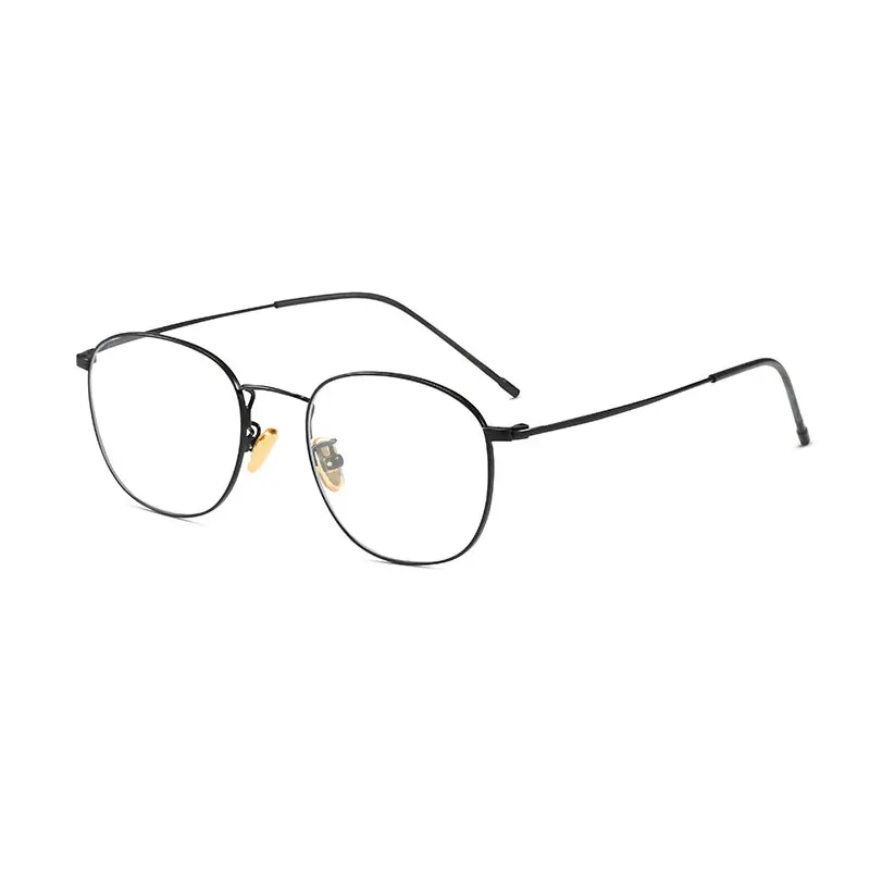 

New Arrival Alloy Frame Glasses Man and Woman Style Anti-Blue Ray Lenses Optical Spectacles