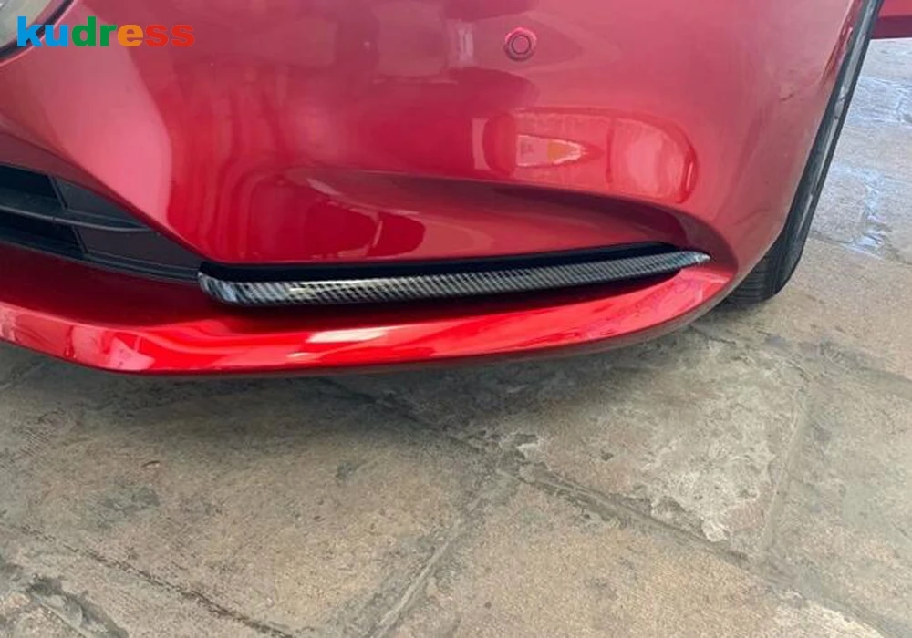 2 шт. передние противотуманные фары из углеродного волокна для Mazda 6 M6 Atenza 2019 2020 2021 |