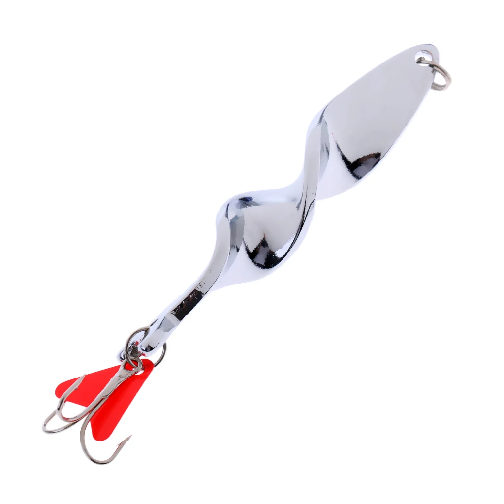 

2Pcs Sequins Noise Paillette Spoon Baits Hook Twist Fishing Lures