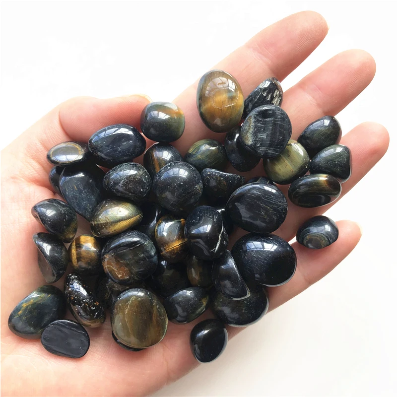 Прямая поставка 50 г натуральный черный тигровый глаз искусственное лечение