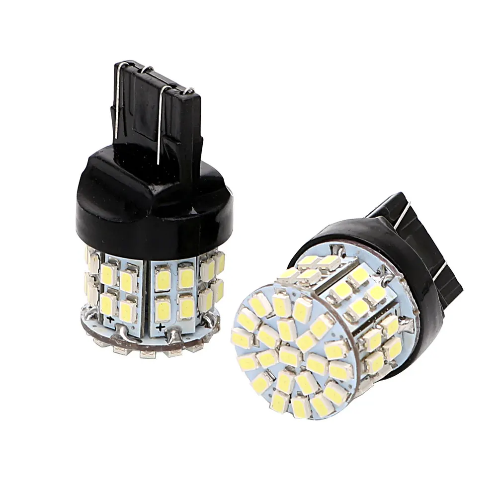 1 пара Автомобильных СВЕТОДИОДНЫХ стоп-сигналов YOSOLO W21/5W запасные фонари s 50SMD T20 7443