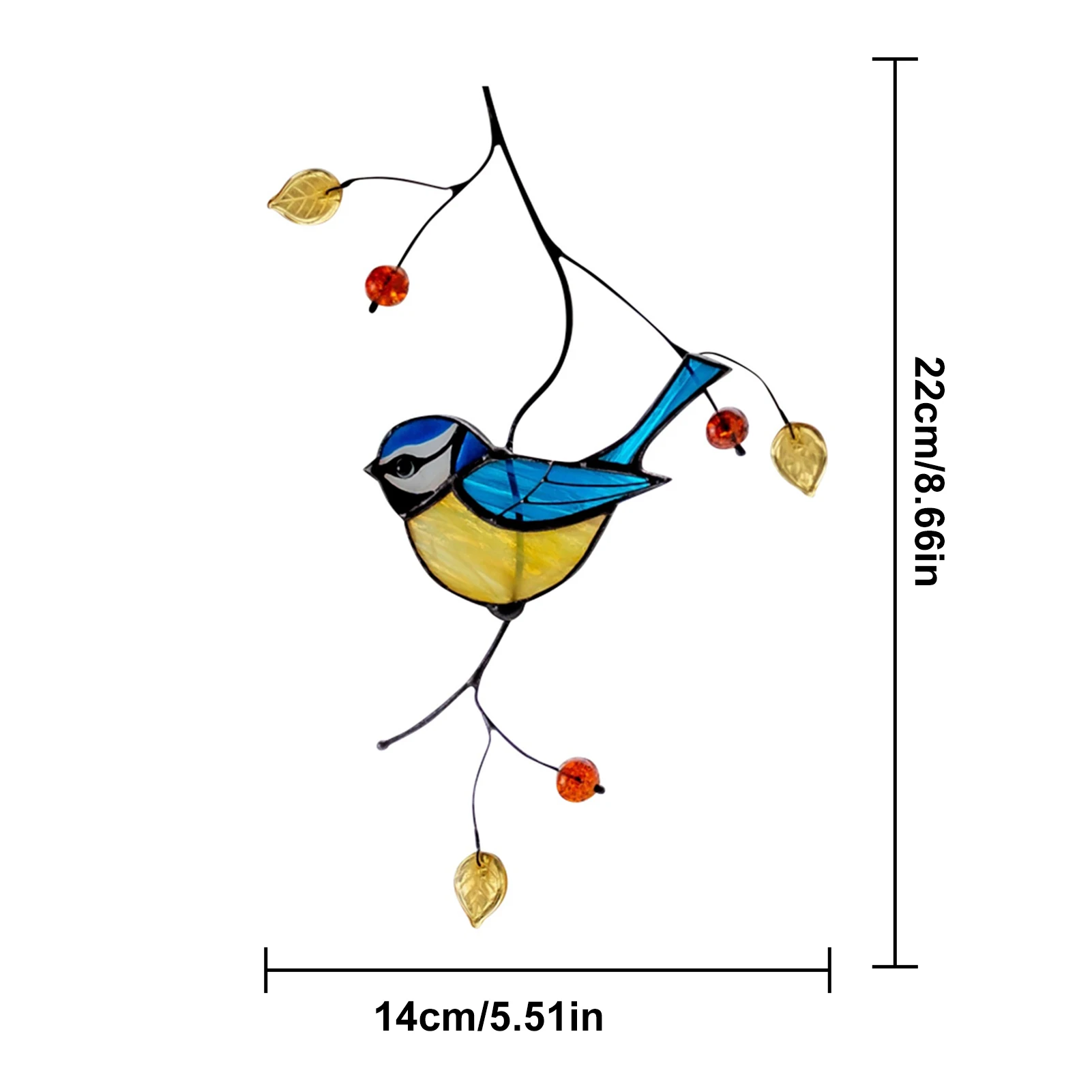 

Wall Bird Stickers Home Decor Wall Decals Living Room Bathroom Decorations Seamless Paste Safe and Convenient Wall Sticker