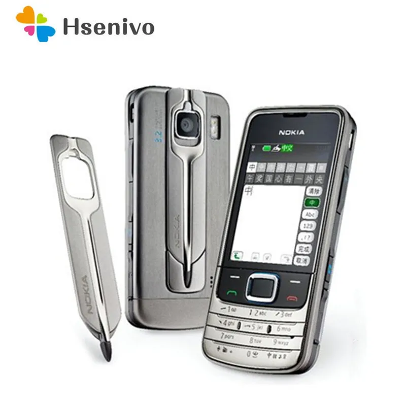 nokia 6208c refurbished original 6208 unlocked mobile phone 2 4 inches 3 15 mp gsm 900 1800 1900 warranty cheap free ship free global shipping