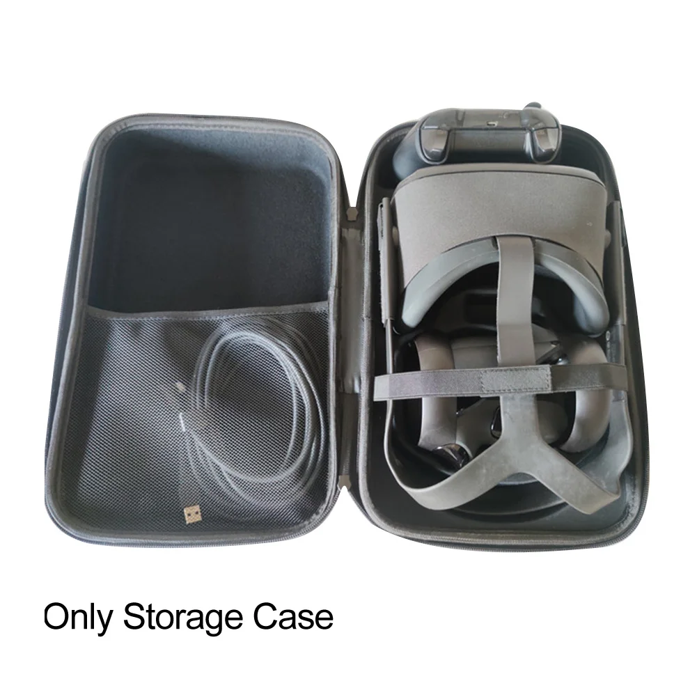 

Protective Durable Hard EVA Travel Case Controllers VR Gaming Headset Carrying Portable Shockproof Accessories For Oculus Quest