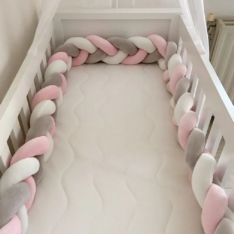 Бампер для детской кровати 1 м/2 м/3 м/4 м детская подушка новорожденных бамперы