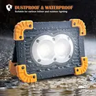 Светодиодный рабочий светильник USB Перезаряжаемые складной Портативный Водонепроницаемый, прожектор, светильник рабочий светильник s для кемпинга на открытом воздухе строительной площадке, светильник Инж