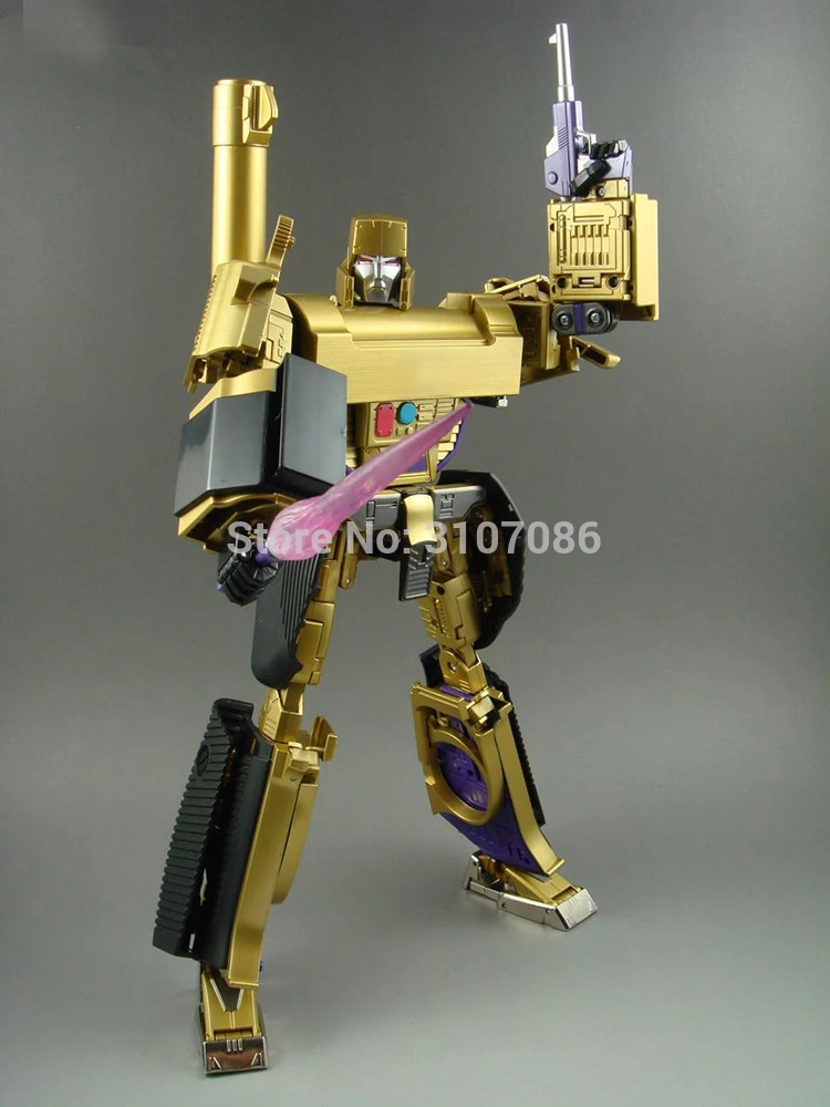TKR G1 Galvatron трансформер MP05 фотошедевр KO коллекция ограниченная Золотая версия