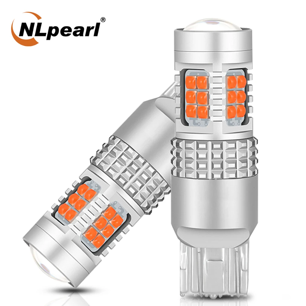 

NLpearl 2X Signal Lamp T20 7440 Led W21W W21/5W 7443 3030SMD 1156 BA15S P21W LED BAU15S 1157 BAY15D Led Car Turn Signal Lamp 12V