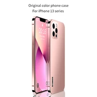 for iphone 13 pro max case super hot original machine color small steel case suitable for 12 11 phone case stainless steel cover