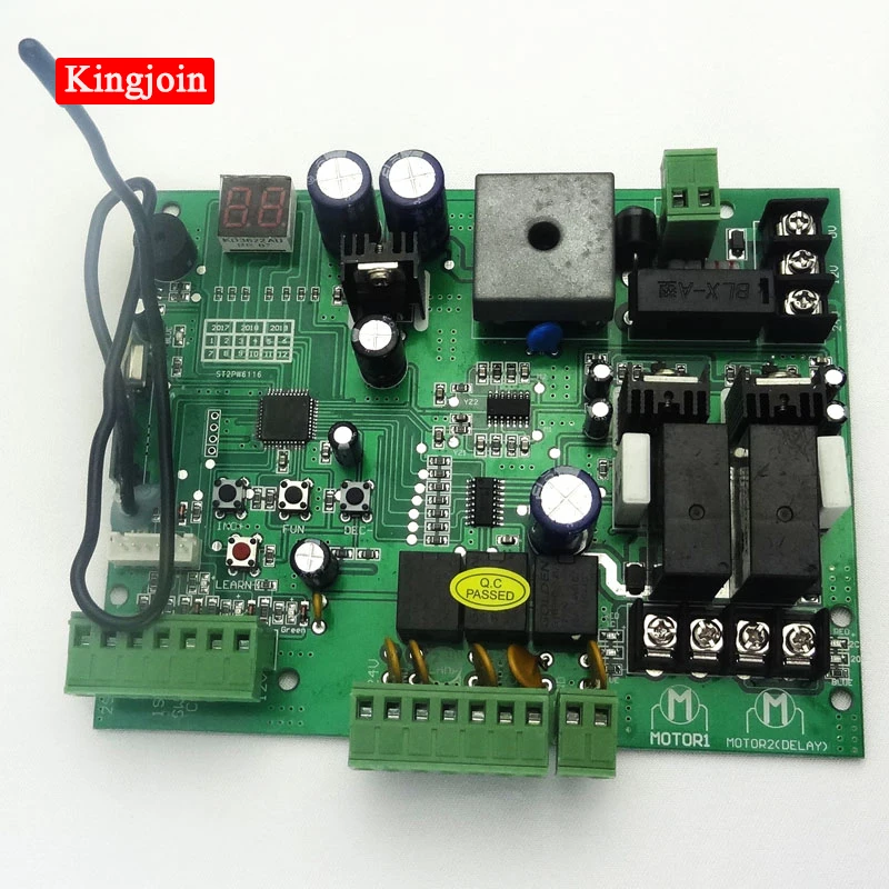 Панель управления распашных ворот 12 В постоянного тока подключение резервной
