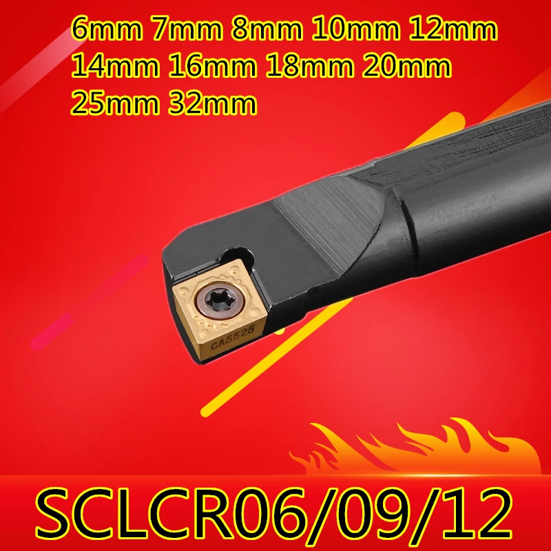 1 шт. S06K S07K S08K S10K S12M S14N S16Q S18Q S20R S25S S32T SCLCR06/SCLCR09/SCLCR12 правая/левая рука токарные