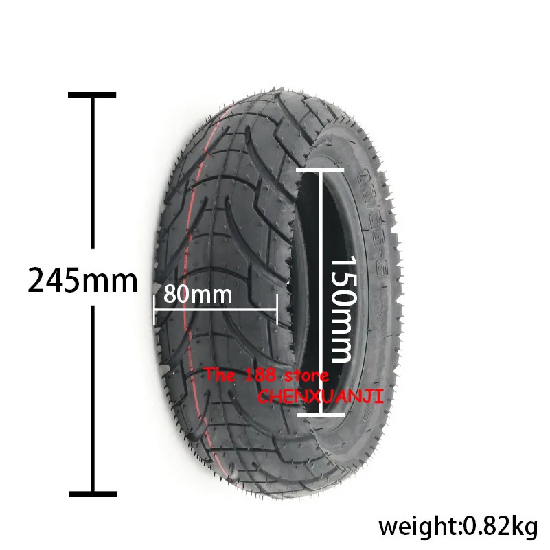80/65-6 шин внутренняя трубка наружный для электрический скутер 10 дюймов TOUVT 10x3.0/10x2 50