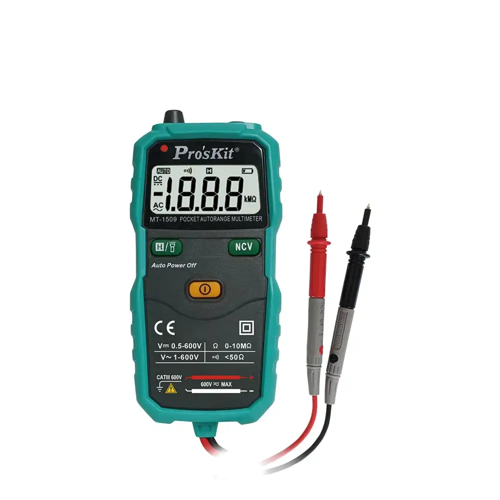 

Мультиметр Pro'sKit MT-1509 Pocket Autorange