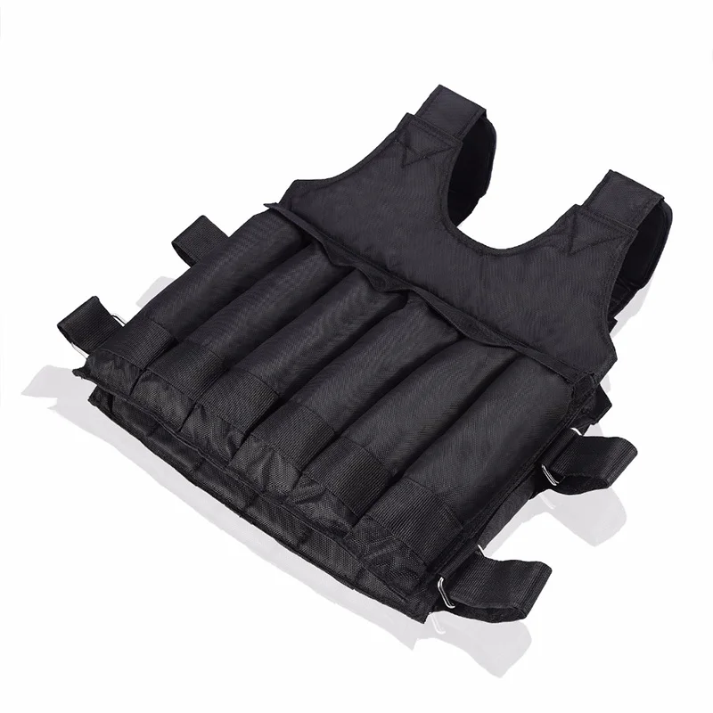 

Adjustable Fitness Weighted Vest 20kg 50kg Exercise Training Fitness Jacket Gym Workout Boxing Waistcoat Fitness Equipment SEC88
