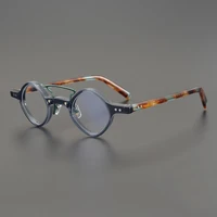 2022 new high quality acetate with texture glasses frame men diamond eyeglasses for women clear lens prescription eyewear