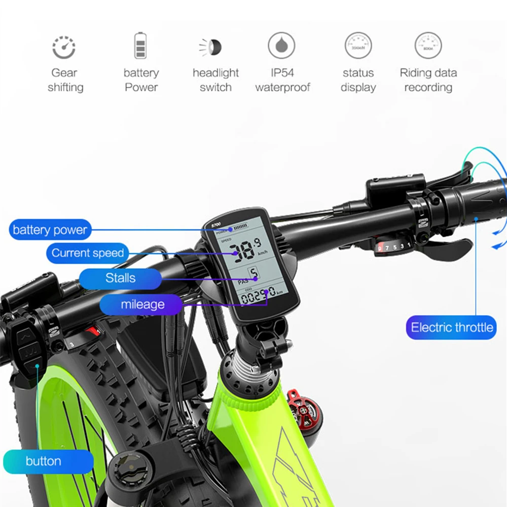Preise EU Lager X1000 Klapp 26 Zoll E Bike 1000W 48V 12,8 AH Berg Fett Bike EBike MTB Abnehmbare Batterie Moped Elektrische Fahrrad
