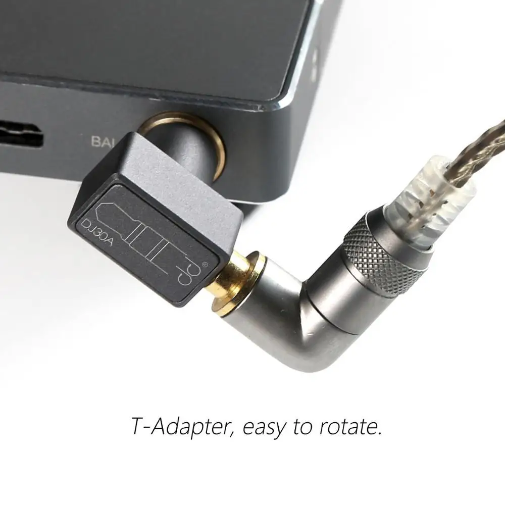 Переходник DD DdHiFi DJ30A с гнездом 3 5 на гнездо 4 выходом например iFi Zen DAC Cayin FiiO Hiby Shanling