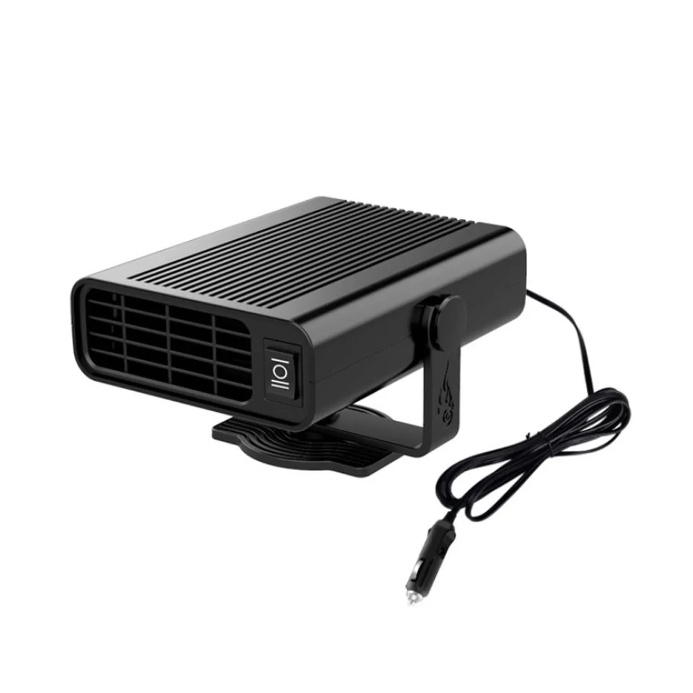 

Car Heater Fan Purifier 12V/24V 500W Portable 360 Degree Adjustable Electric Heating Fan 2 Modes Windshield Defogging Defroster
