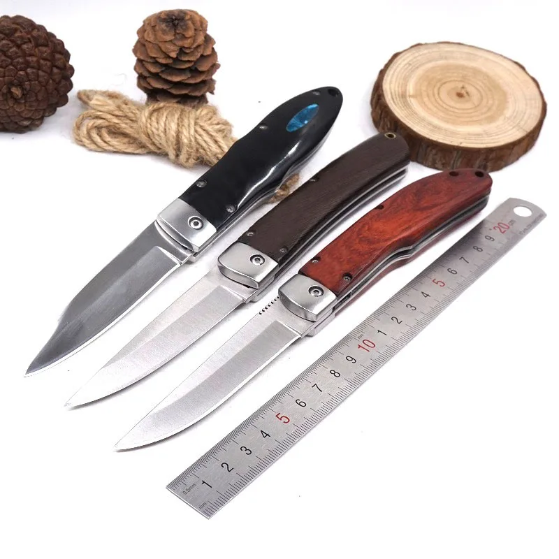 Нож для охоты и кемпинга складной карманный нож тактические ножи выживания 440
