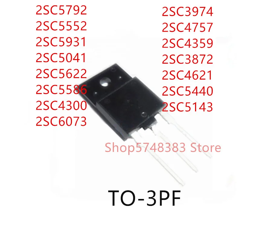 10 шт. 2SC5792 2SC5552 2SC5931 2SC5041 2SC5622 2SC5586 2SC4300 2SC6073 2SC3974 2SC4757 2SC4359 2SC3872 2SC4621 2SC5440 2SC5143 |