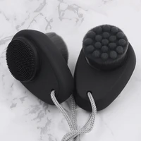 1pc face clean brush massager facial care skin pore clean brush wash deep cleansing soft fiber mild face cleansing brush