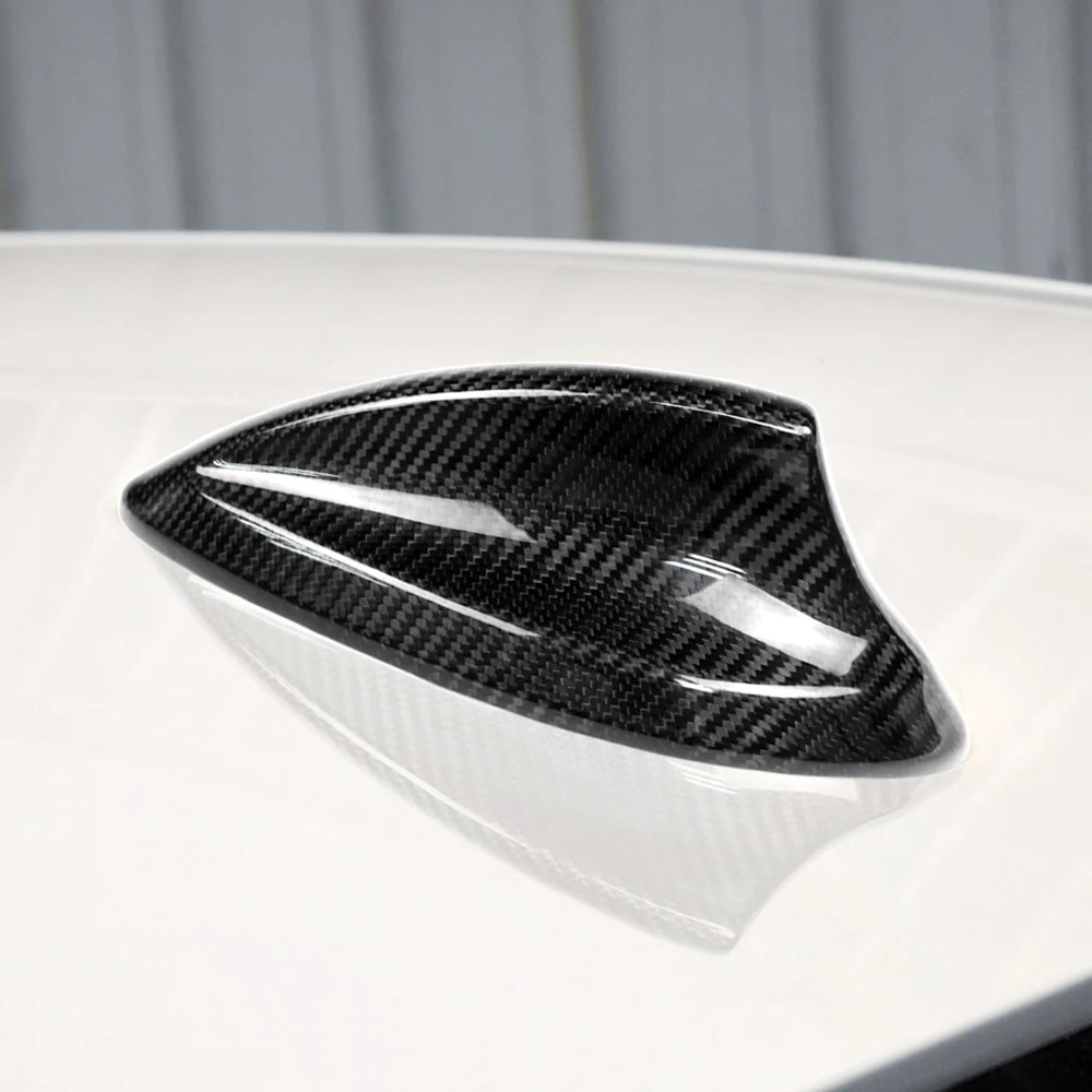 Аксессуары Крышка антенны из углеродного волокна Shark Fin отделка для BMW E90 E92 M3 F20 F30