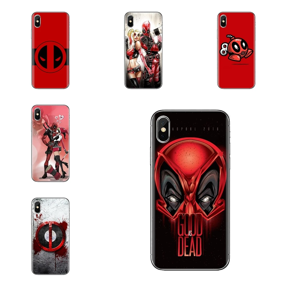 For Huawei G7 G8 P7 P8 P9 Lite Honor 4C 5X 5C 6X Mate 7 8 9 Y3 Y5 Y6 II 2 Pro 2017 HARLEY QUINN AND DEADPOOL Soft TPU Phone Case |