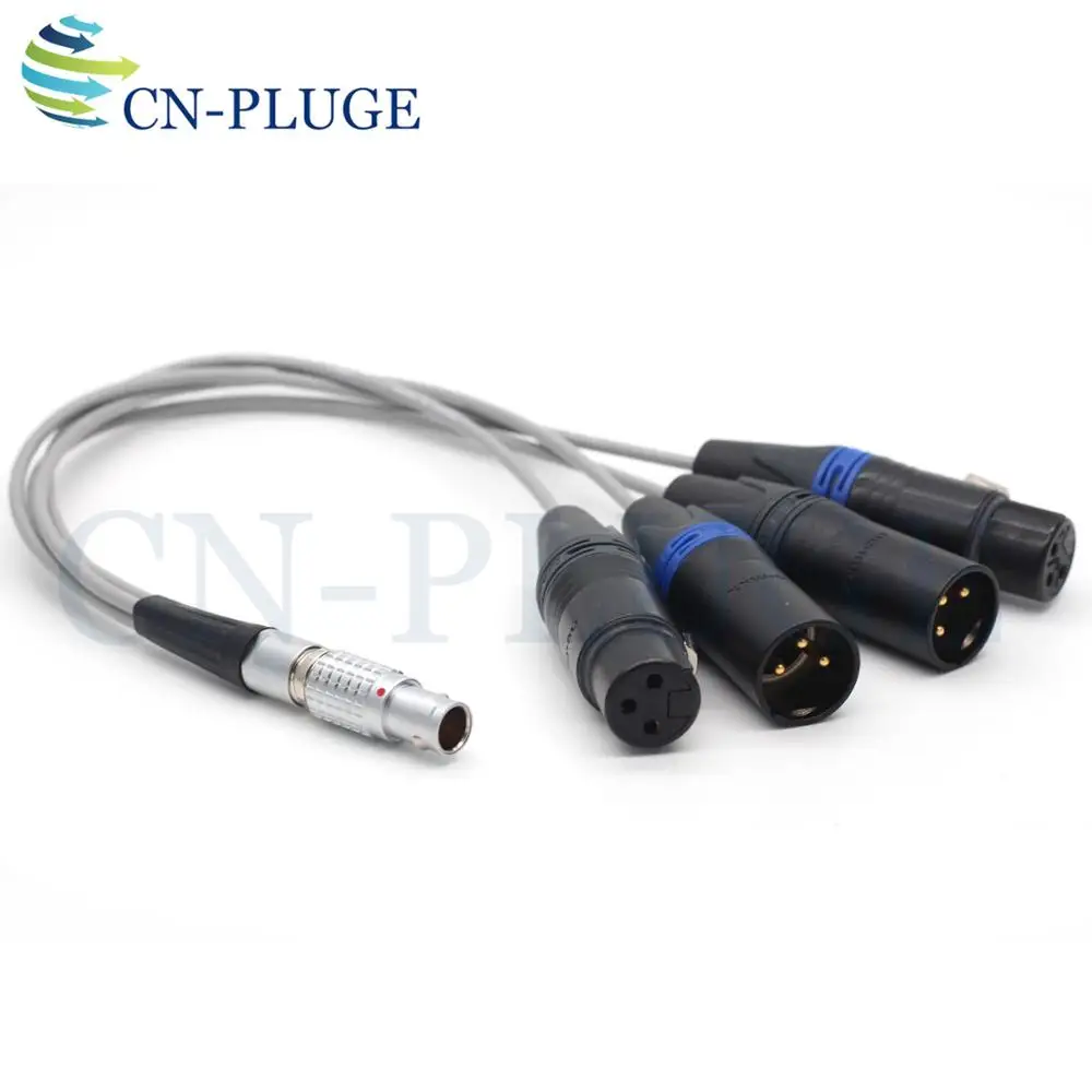 10 контактный разъем для Dual 3 pin XLR Мужской и Женский аудио вход Выходной кабель