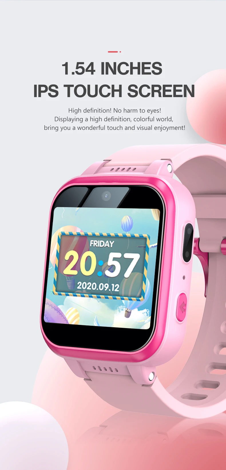

Y90 Children's Watch SOS Camera Child Smart Watch Game Music Multi dial Kids boy girl Gift For IOS Android Smartwatch Flashlight
