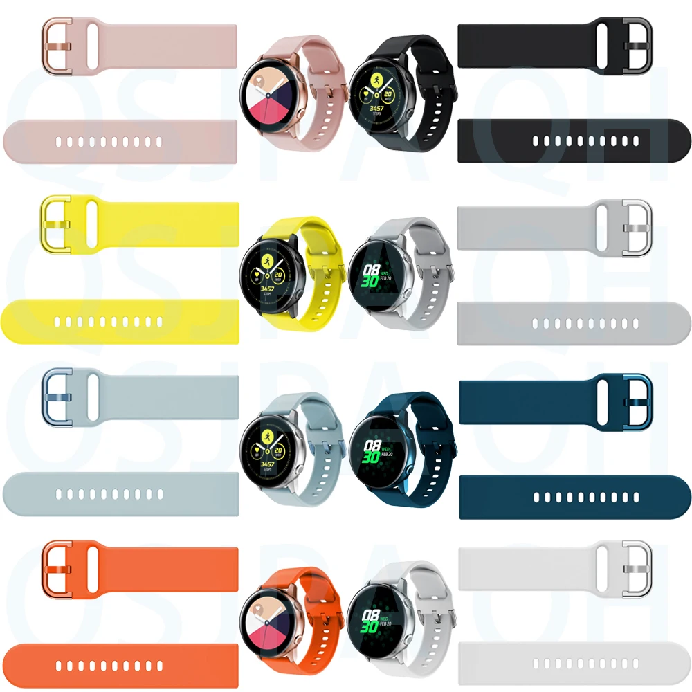 Силиконовый ремешок для Huami Amazfit GTS GTR 42 мм браслет 20 Bip BIT Youth носимый часов|Ремешки