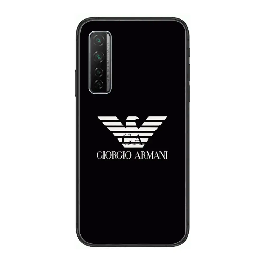 

Italian luxury brand Phone Case For Huawei Nova 2 3 4 5 6 7 8 SE i E Pro Lite Black Etui Coque Painting Hoesjes comic fashion