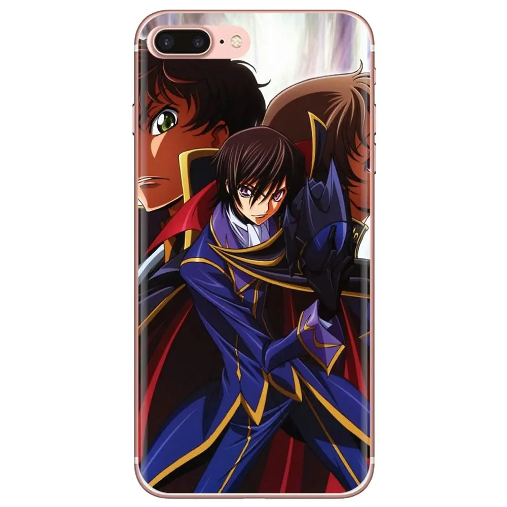 Аниме Julius серебряные серьги-кольца с Code Geass силиконовый чехол-Сумочка для