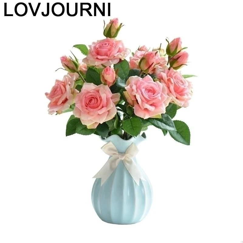 

Wedding Jarron Vaso For Cam Fanus Teraryum Jarrones Decorativos Moderno Home Decoration Accessories Modern Flower Vase