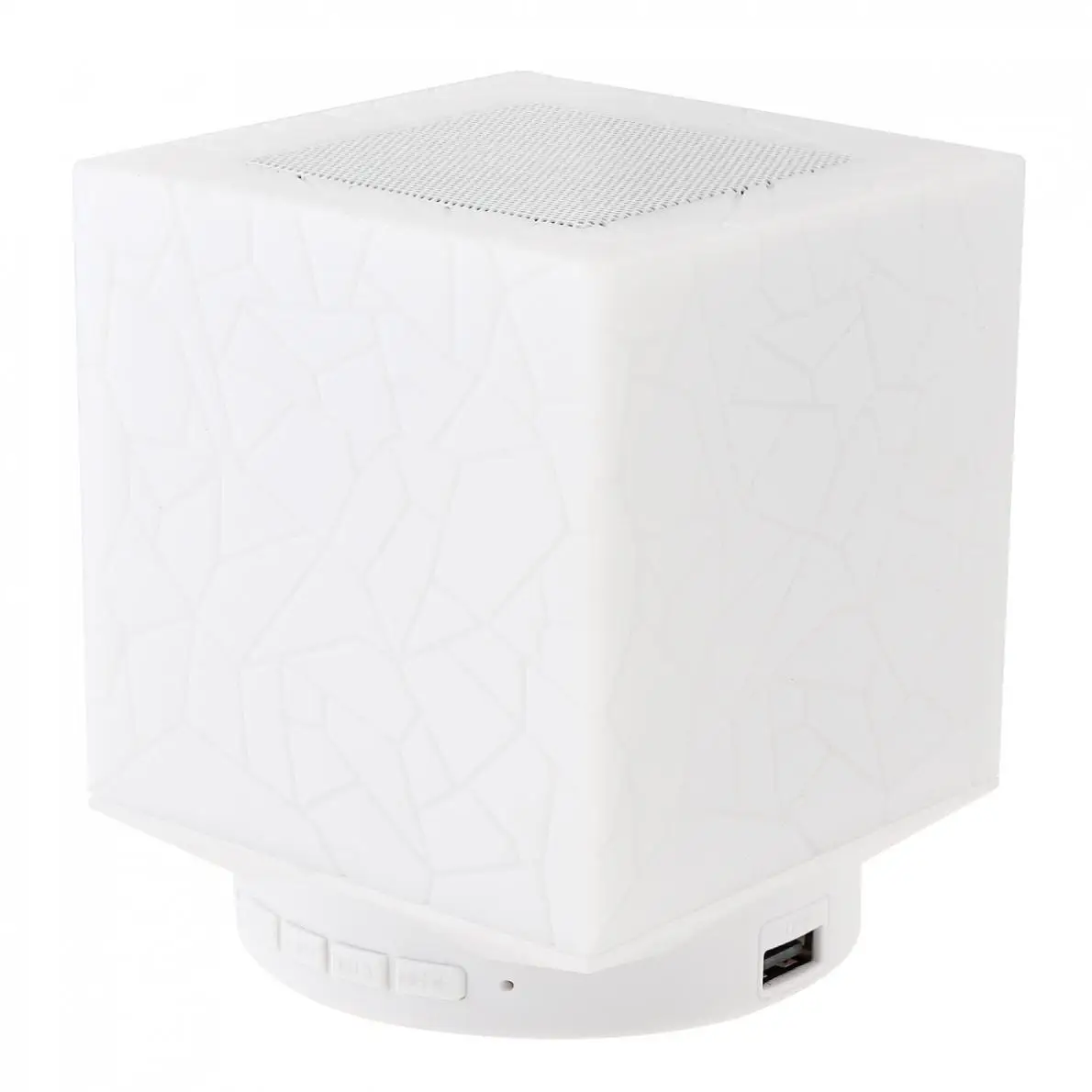 Smart LED Bluetooth Speaker Water Cube Night Music Lamp Colorful Mood Plug in Card for Camp / Illumination Music|Портативные