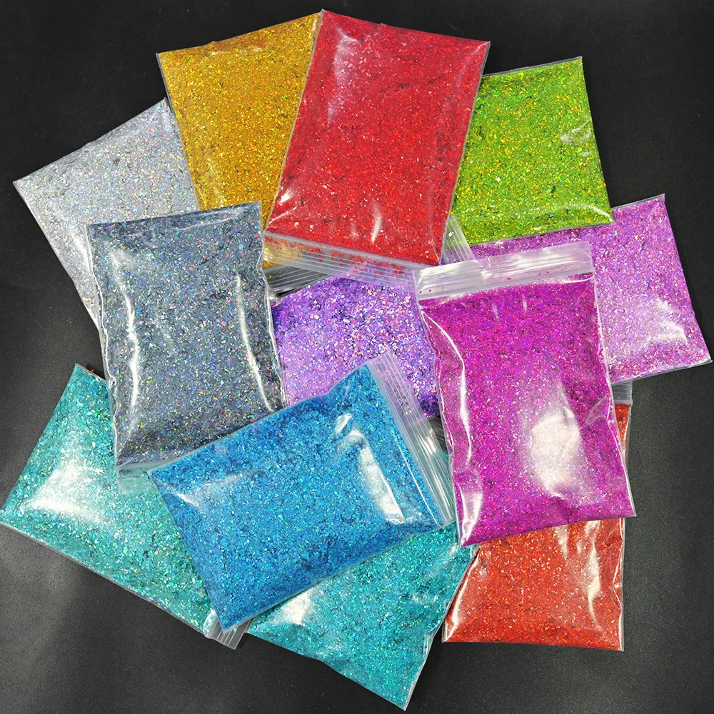 

1kg/Lot Nail Art Irregular Illusory Glitter Sequins Symphony Flake For Polish Manicure DIY Spangle Decoration Nail Accessory #67
