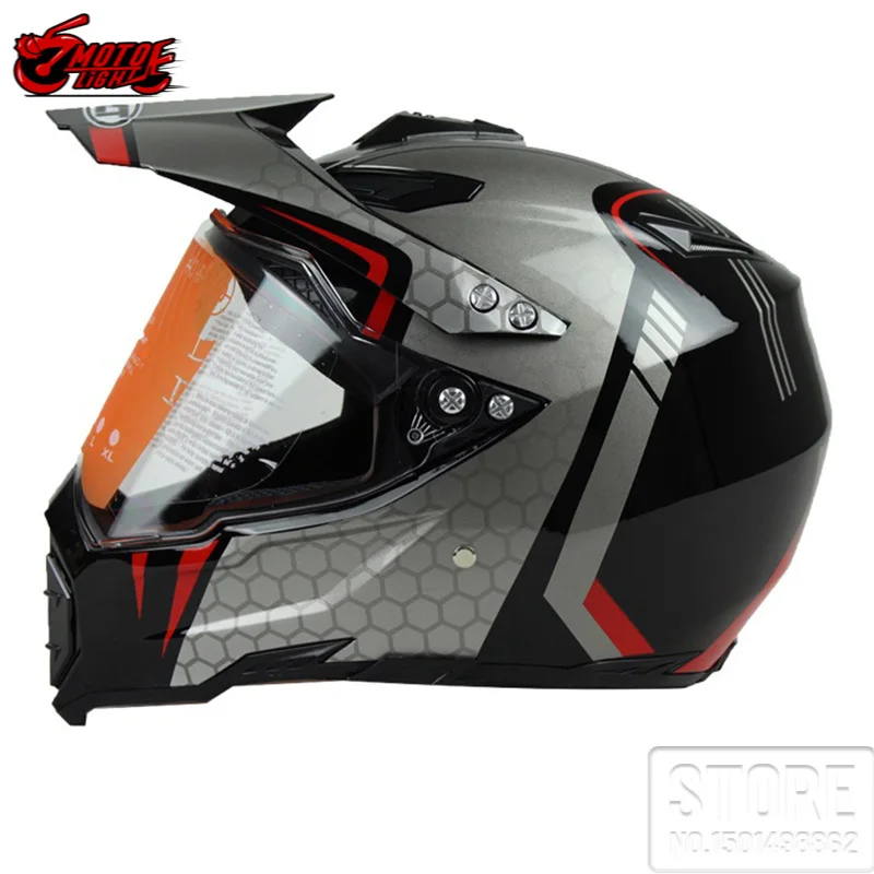 Гоночный шлем для мотокросса Профессиональный мотоциклетный езды по бездорожью