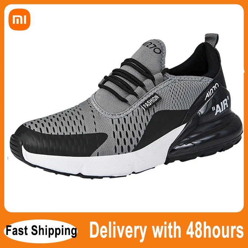 

Xiaomi Mijia Men'S Sneakers Air Cushion Running Shoes Casual Lace Up Lightweight Breathable Fitness Sport Shoes Walking Shoes
