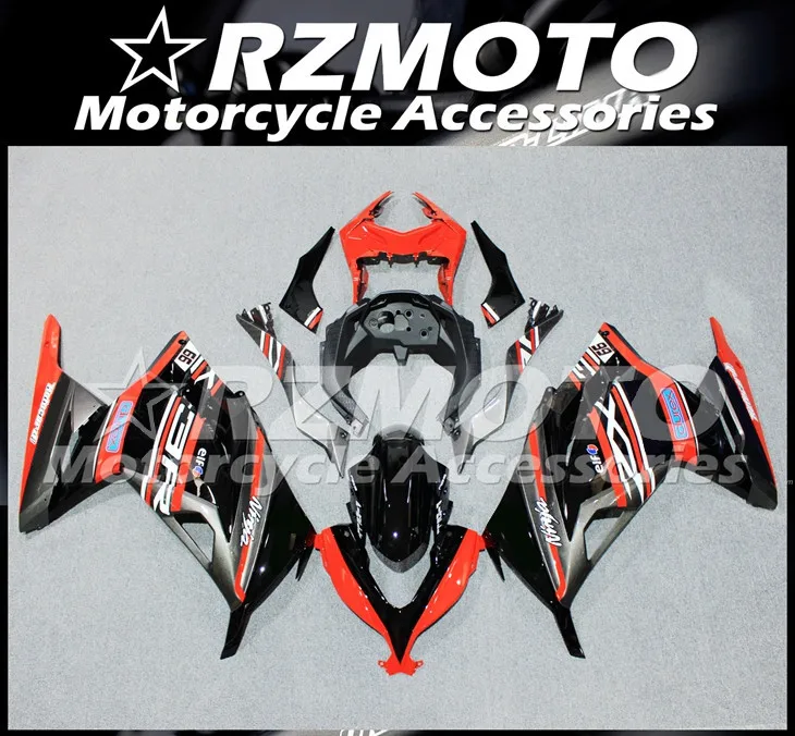 

New ABS Motorcycle Fairings kit Fit for Kawasaki Ninja 300 EX300 ninja300r 2013 2014 2015 13 14 15 16 17 18 19 Cool red black