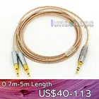 LN006432 высокого разрешения с серебряным покрытием XLR Сделано в Китае 2,5 мм 4,4 мм 3,5 мм наушники кабель для Sennheiser HD700